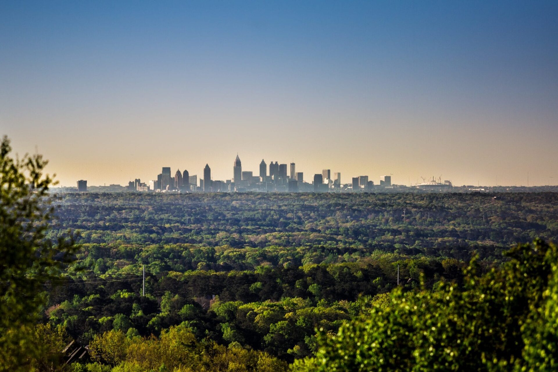 Atlanta Skyline from Marietta